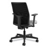 Ignition 2.0 4-Way Stretch Low-Back Mesh Task Chair, Supports 300 lb, 17" to 21" Seat Height, Frost Seat, Black Back/Base