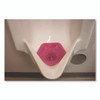 WCBasix Urinal Screen, Apple Cinnamon Scent, Red, 0.11 oz, 10/Box