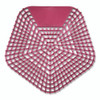 WCBasix Urinal Screen, Apple Cinnamon Scent, Red, 0.11 oz, 10/Box