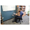 DC500 High Rise Collection Mobile Adjustable Standing Desk, 30.75" x 22" x 29" to 44", Black