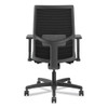 Ignition 2.0 4-Way Stretch Mid-Back Mesh Task Chair, Gray Adjustable Lumbar Support, Basalt/Black