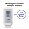 CS4 Hand Sanitizer Dispenser, 1,200 mL, 6.12 x 4.48 x 10.81, White CS4 Hand Sanitizer Dispenser, 1,200 mL, 6.12 x 4.48 x 10.81, White