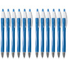 Glide™ Exact Retractable Ball Point Pen, Fine Point (0.7 mm), Blue, 12-Count