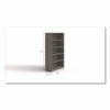 Alera Seville Bookcase, Five-Shelf, 36w x 14d x 65h, Walnut