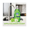 Ultra Antibacterial Dishwashing Liquid, Apple Blossom Scent, 38 oz Bottle, 8/Carton