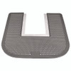Disposable Toilet Floor Mat, Nonslip, Orchard Zing Scent, 23 x 21.63, Gray, 6/Carton