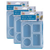 Silicone Resin Mold, Tags, Pack of 3
