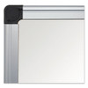 Value Lacquered Steel Magnetic Dry Erase Board, 24" x 36", White Surface, Satin Aluminum Frame