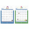 Academic Year Recycled Seasonal Wall Calendar, Illustrated Seasons Artwork, 12 x 16.5, 12-Month (July to June): 2024 to 2025