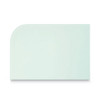 Magnetic Glass Dry Erase Board, 48" x 36", Opaque White Surface