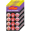 Friendship Bears/Chocolate Cherry Stinky Stickers®, 48 Per Pack, 6 Packs