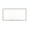 Melamine Dry Erase Board, 96" x 48", White Surface, Black Aluminum Frame