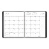 Contemporary Monthly Planner, Premium Paper, 11 x 9, Black Cover, 12-Month (Jan to Dec): 2025