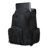 Groove Laptop Backpack, Fits Devices Up to 15.4", Nylon/PVC, 15 x 7 x 18, Black
