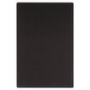 Oval Office Fabric Board, 36" x 24", Black Surface