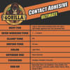 Contact Adhesive Ultimate, 12.2 oz Aerosol Spray, Dries Light Yellow