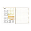 Day Designer Coming Up Roses Create-Your-Own Cover Weekly/Monthly Planner, Roses Artwork, 11 x 8.5, 12-Month (Jan-Dec): 2025