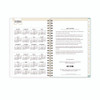 Day Designer "Secret Garden Mint" Academic Year Weekly/Monthly Notes Planner, 8 x 5, 12-Month (July to June): 2024-2025