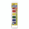 Washable Watercolor Paint, 8 Assorted Colors, Palette Tray