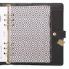 A5 Planner, 10.24 x 9.25, Black Cover, 12-Month