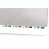 Aria Low-Profile Frameless Magnetic Glassboard, 60" x 36", Gray Surface