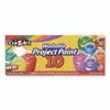 Washable Project Paints, 10 Assorted Colors, 2 oz Bottles, 10/Pack