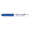 Intensity Low Odor Fine Point Dry Erase Marker, Fine Bullet Tip, Blue, Dozen