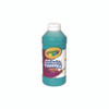 Artista II Washable Tempera Paint, Turquoise, 16 oz Bottle