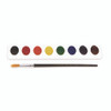 Watercolors, 8 Assorted Colors, Palette Tray