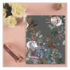 Kelly Ventura Midnight Garden Weekly/Monthly Planner, Floral Artwork, 11 x 8.5, Multicolor Cover, 12-Month (Jan to Dec): 2025