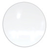 Coda Low Profile Circular Magnetic Glassboard, 48" x 48", White Surface