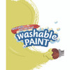Washable Paint, Yellow, 1 gal Bottle