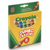Jumbo Crayons, Assorted Colors, 8/Box