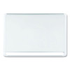 Gold Ultra Magnetic Dry Erase Boards, 72" x 48", White Surface, White/Natural Aluminum Frame