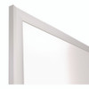 Magnetic Steel Dry Erase Board, 48" x 96", White Surface, White Aluminum Frame Magnetic Steel Dry Erase Board, 48" x 96", White Surface, White Aluminum Frame