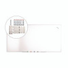 Magnetic Steel Dry Erase Board, 48" x 96", White Surface, White Aluminum Frame Magnetic Steel Dry Erase Board, 48" x 96", White Surface, White Aluminum Frame