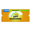 Essentials Select-A-Size Kitchen Roll Paper Towels, 2-Ply, 5.9 x 11, White, 162 Sheets/Triple Roll, 12 Rolls/Carton