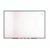 Magnetic Porcelain Dry Erase Board, 72" x 48", White Surface, Gray/Natural Aluminum Frame