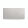 Aria Low-Profile Frameless Magnetic Glassboard, 48" x 36", Gray Surface