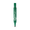 MARKS A LOT Large Desk-Style Permanent Marker, Broad Chisel Tip, Green, Dozen (8885)