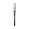 Precise V5 Rollerball Pen, Stick, Extra-Fine 0.5 mm, Black Ink, Black/Clear Barrel, Dozen