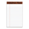 "The Legal Pad" Ruled Perforated Pads, Narrow Rule, 50 White 5 x 8 Sheets, Dozen