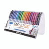 Sarasa Clip Gel Pen, Retractable, Fine 0.5 mm, Assorted Ink and Barrel Colors, 20/Pack
