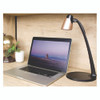 Modern LED Desk Lamp, Black/Rose Gold