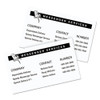 Printable Index Cards with Sure Feed, Unruled, Inkjet/Laser, 3 x 5, White, 150 Cards, 3 Cards/Sheet, 50 Sheets/Box