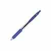 Sarasa Clip Gel Pen, Retractable, Medium 0.7 mm, Blue Ink, Clear/Blue Barrel, 12/Pack