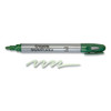 Signature Metallic Outline Paint Markers, Bullet Tip, Assorted Colors, 6/Pack