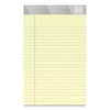 Notepads, Narrow Rule, 50 Canary-Yellow 5 x 8 Sheets, 12/Pack