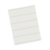 Ruled Newsprint Paper, 3/8" Short Rule, 8.5 x 11, 500/Pack