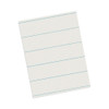 Ruled Newsprint Paper, 3/8" Short Rule, 8.5 x 11, 500/Pack